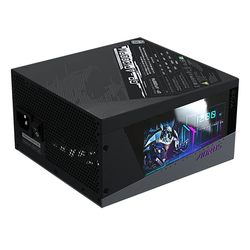 Gigabyte AORUS P1200W 1200W LCD 80Plus PLATINUM MODULAR 全模組 主機電源