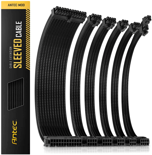Antec Premium Sleeved Extension Cable Kit (4色)