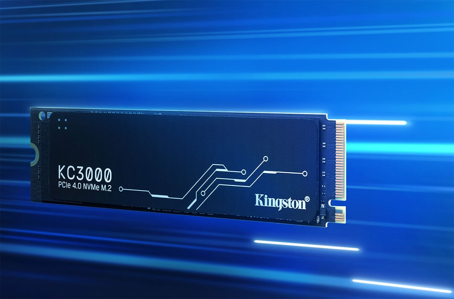 KINGSTON KC3000 NVMe GEN4 x 4 SSD (5年保用 7000MB/s)