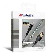 Verbatim - 120cm Tough Max 35000+ Bending Test Lightning Cable