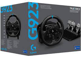 Logitech G923 Driving Force TRUEFORCE 赛车方向盘(适用于Playstation) 