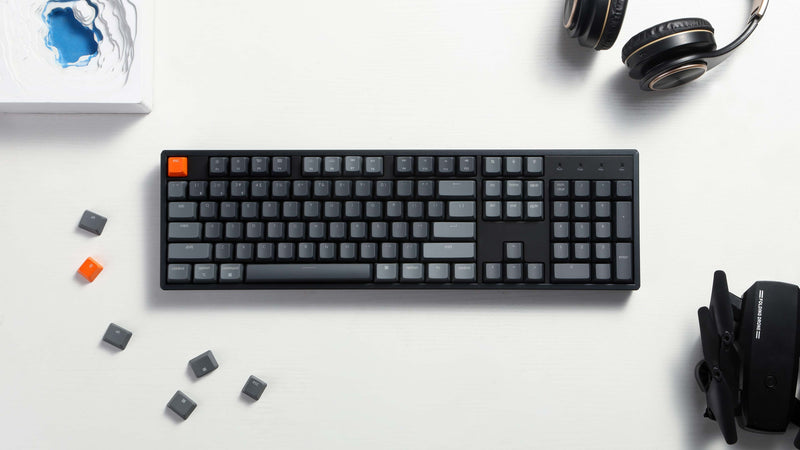 Keychron K10 104 Key HotSwappable Gateron Mechanical Switech Keyboard RGB
