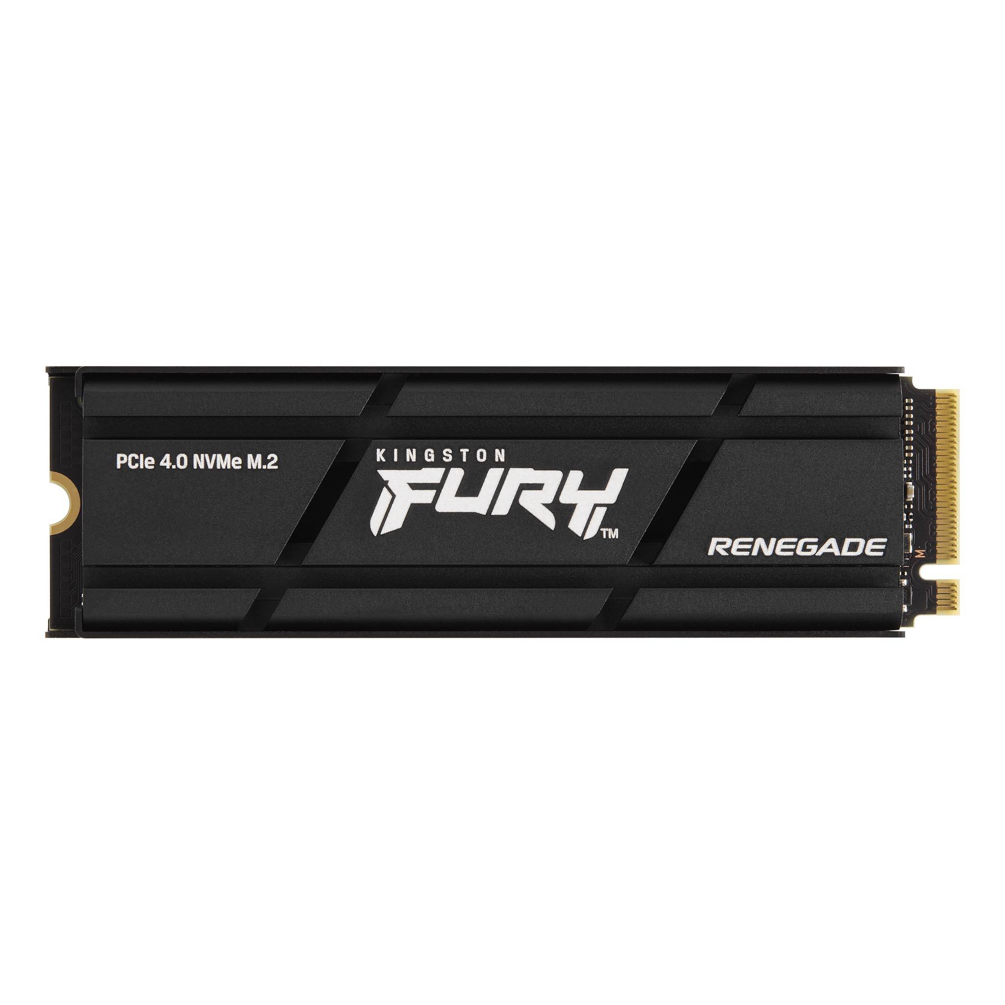 KINGSTON FURY Renegade PCIe 4.0 NVMe M.2 SSD (1TB / 2TB / 4TB ) w/heatsink PS5兼容