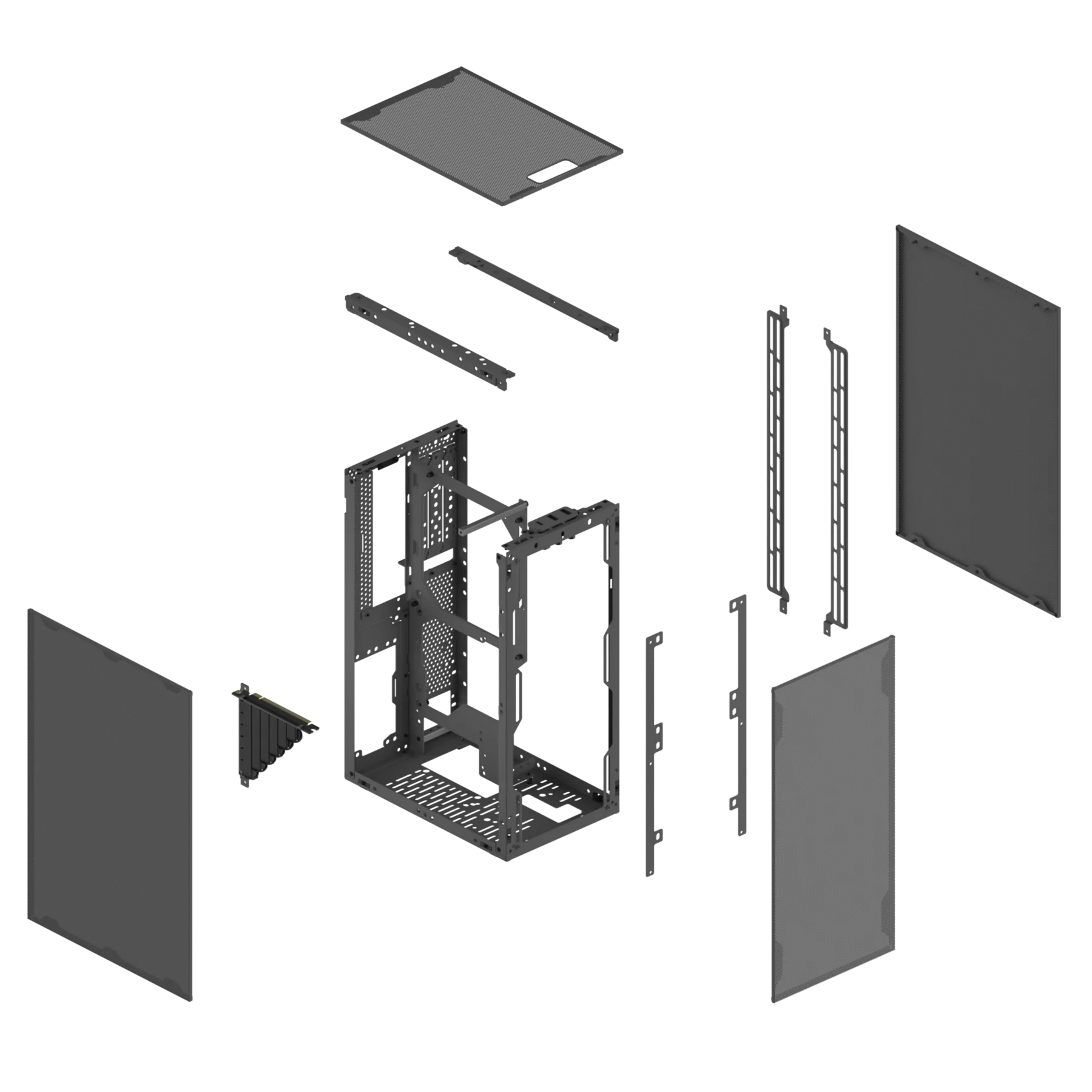 Ssupd MESHROOM S Mesh PCI-E4.0 Mini-ITX Case 機箱