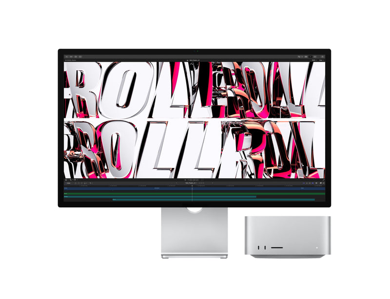 Mac Studio: Apple M1 Max chip with 10‑core CPU and 24‑core GPU, 512GB SSD