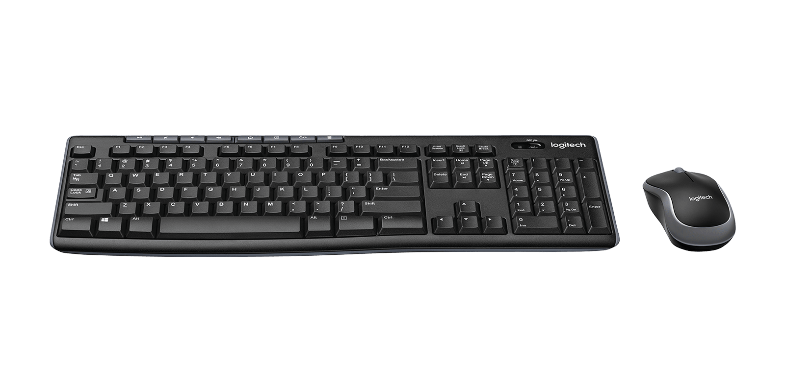 Logitech MK270 Space-saving Wireless Keyboard and Mouse Combo 