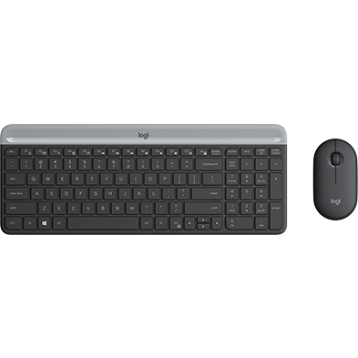Logitech MK470 Slim 靜音多功無線鍵盤滑鼠組合 KeyBoard+Mouse Combo