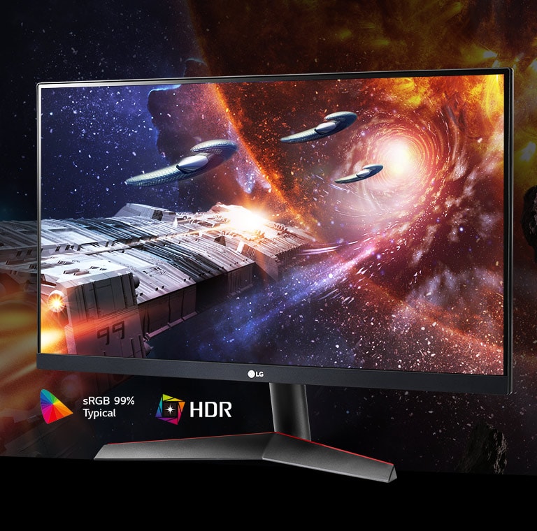 LG 24 吋 UltraGear™ 24GN600 全高清 IPS 1毫秒（GtG）遊戲顯示器