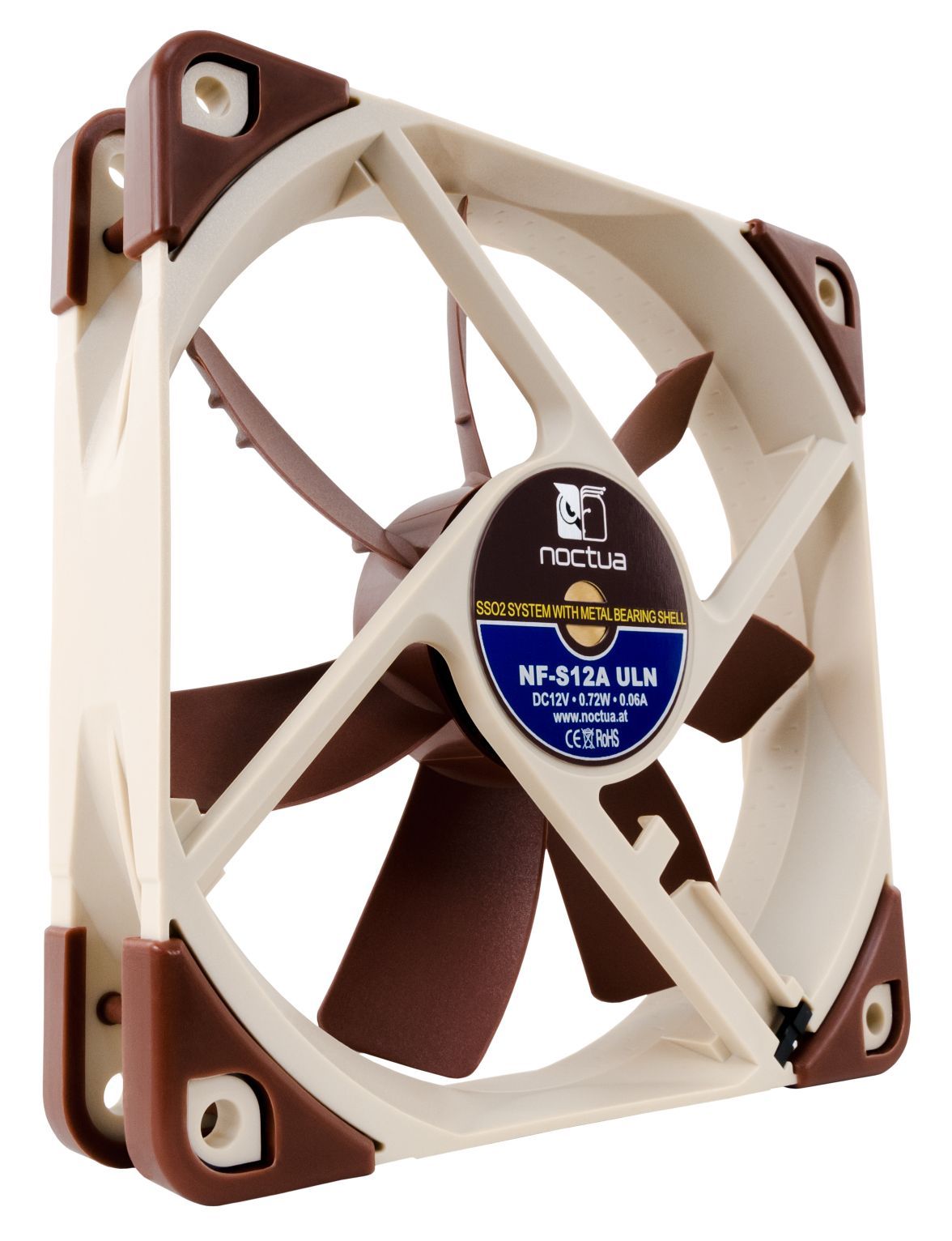 Noctua NF-S12A ULN 機箱風扇 120mm Premium Fan