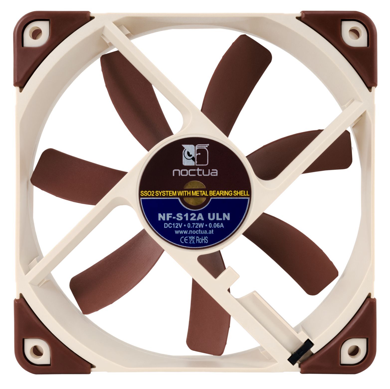 Noctua NF-S12A ULN 機箱風扇 120mm Premium Fan
