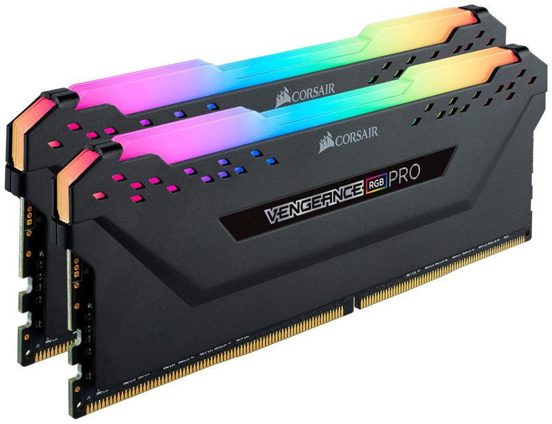 Corsair VENGEANCE RGB PRO 16GB (8GB x2) DDR4 3200MHz (CMW16GX4M2E3200C16)