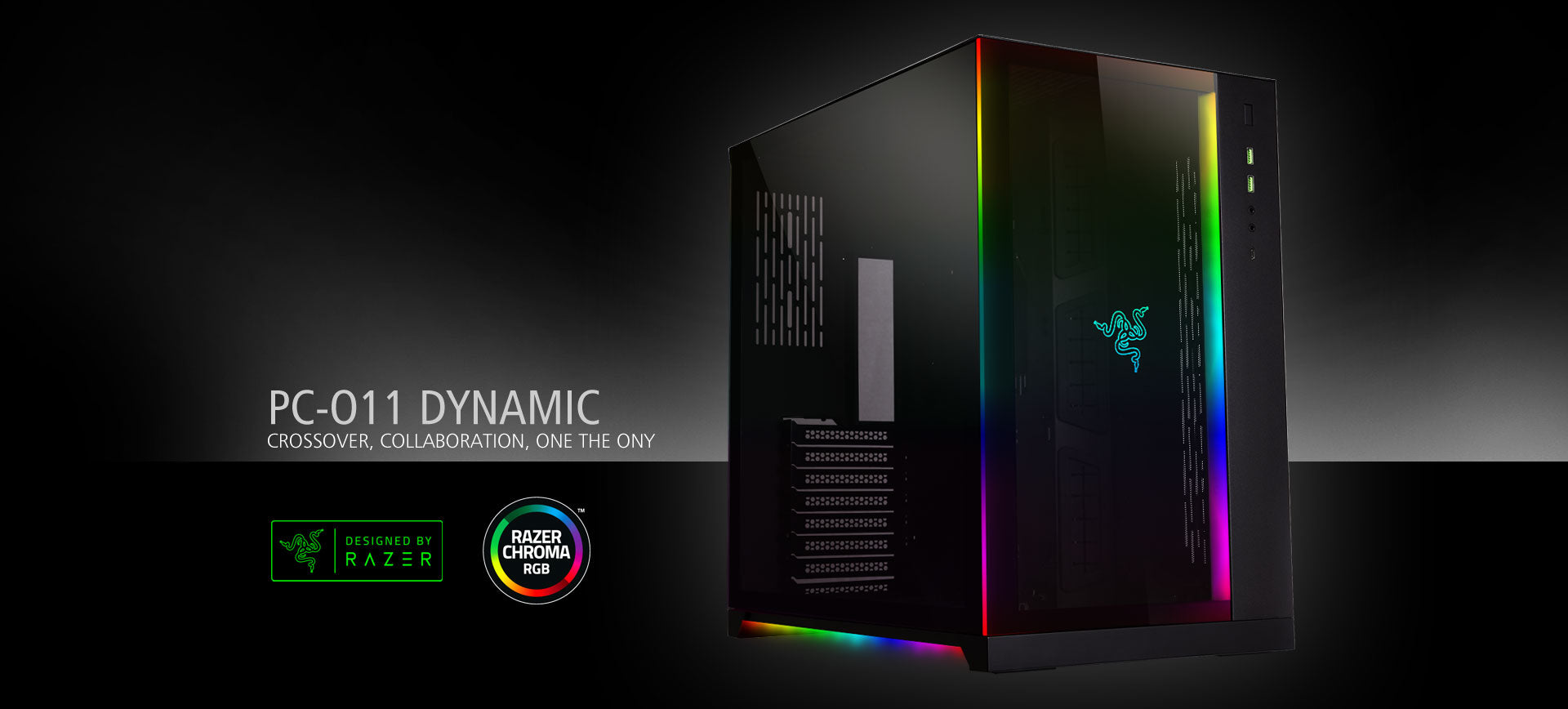 Lian Li PC-O11 Dynamic - Designed By Razer Edition ATX CASE