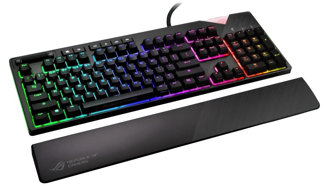 ASUS ROG Strix RGB Flare RGB 機械式電競鍵盤 (茶軸中文)