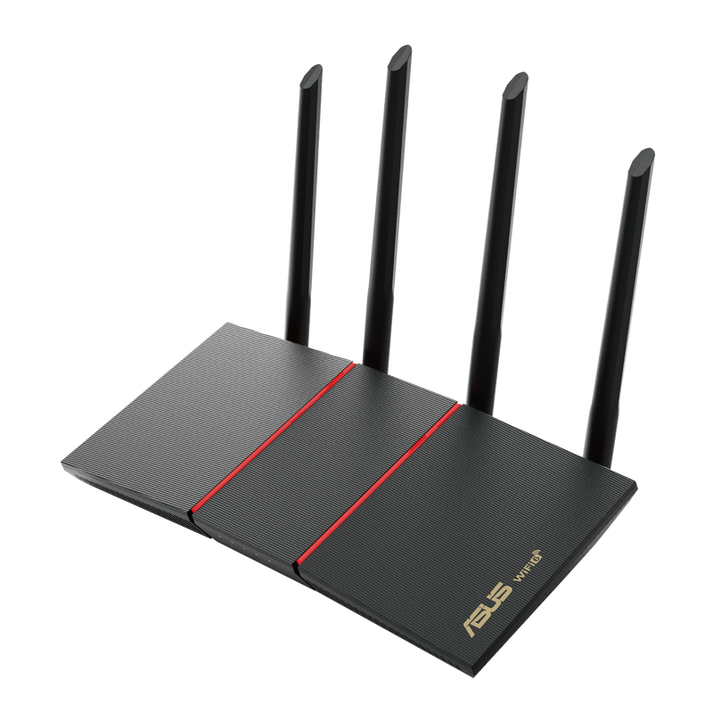 ASUS RT-AX55 AX1800 Dual Band Wi-Fi 6 (802.11ax) Router