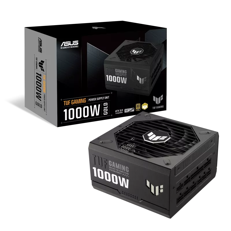 ASUS TUF GAMING 1000W 80Plus Gold 金牌全模组主机电源