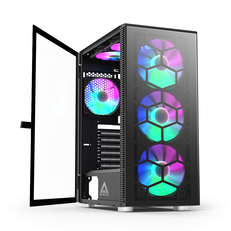 Montech X3 GLASS ATX Case ARGB CASE