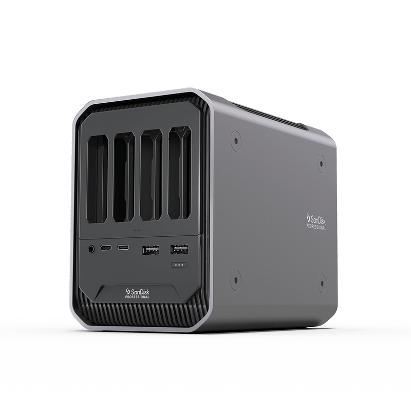 SanDisk Professional PRO-DOCK 4 Enclosure 雷霆3 USB-C外接擴充基座