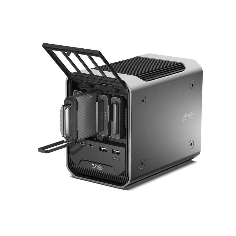 SanDisk Professional PRO-DOCK 4 Enclosure 雷霆3 USB-C外接擴充基座