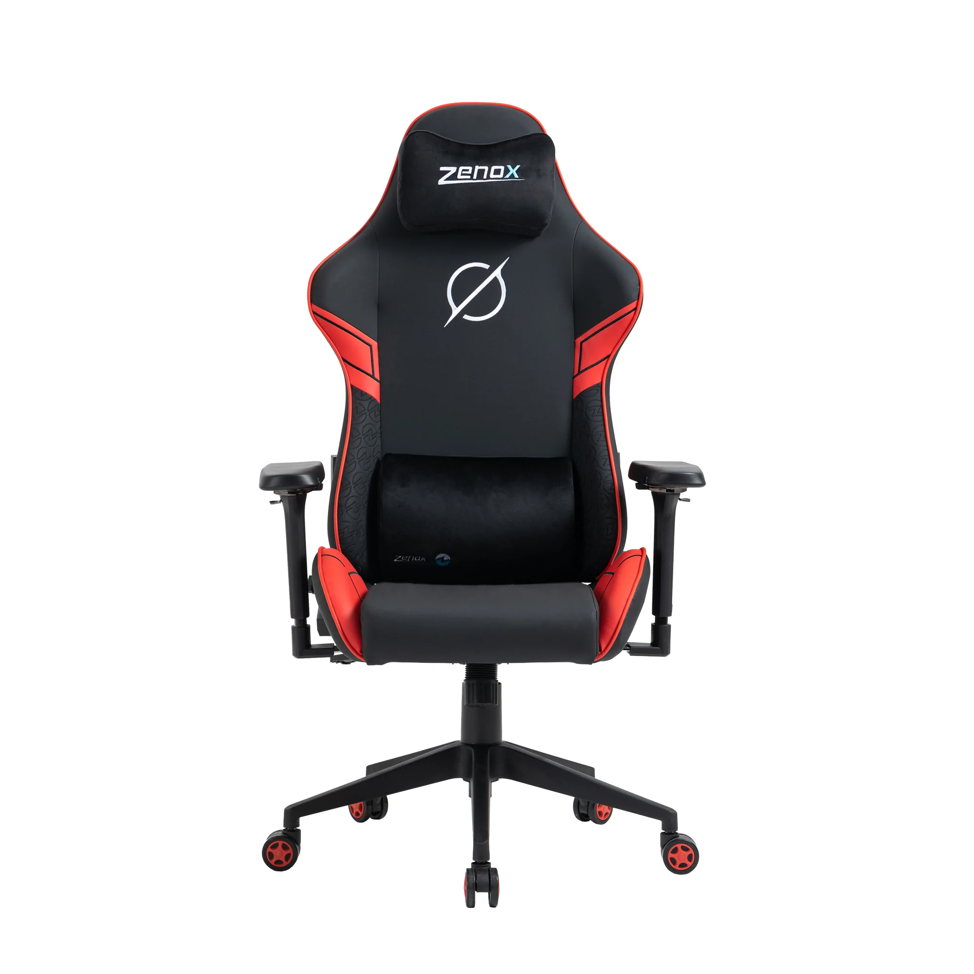 Zenox Saturn-MK2 Gaming Chair (Leather/Red)