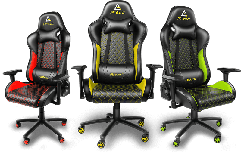 Antec T1 Sport Gaming Chair 電競椅 (Red/Green/Yellow)