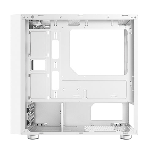 Xigmatek Gemini Arctic Rainbow RGB Tempered Glass Micro-ATX (白色)