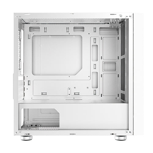 Xigmatek Gemini Arctic Rainbow RGB Tempered Glass Micro-ATX (白色)