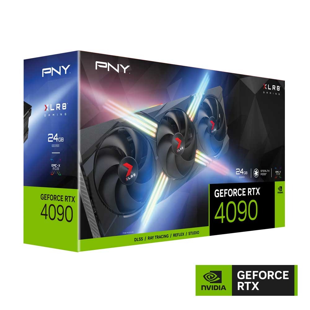 PNY GeForce RTX 4090 24GB XLR8 Gaming VERTO™ EPIC-X RGB 顯示卡