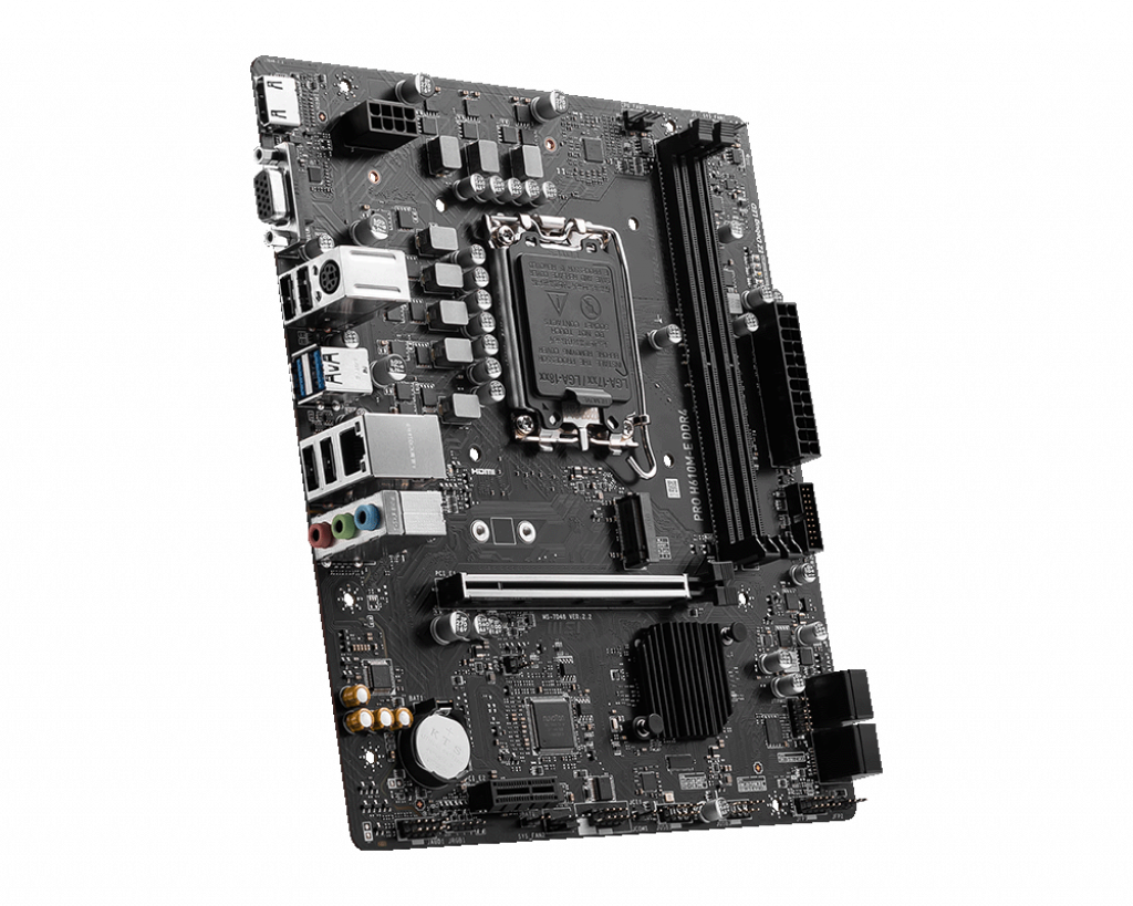 MSI 微星PRO H610M-E DDR4 Micro-ATX 主机板(DDR4) 