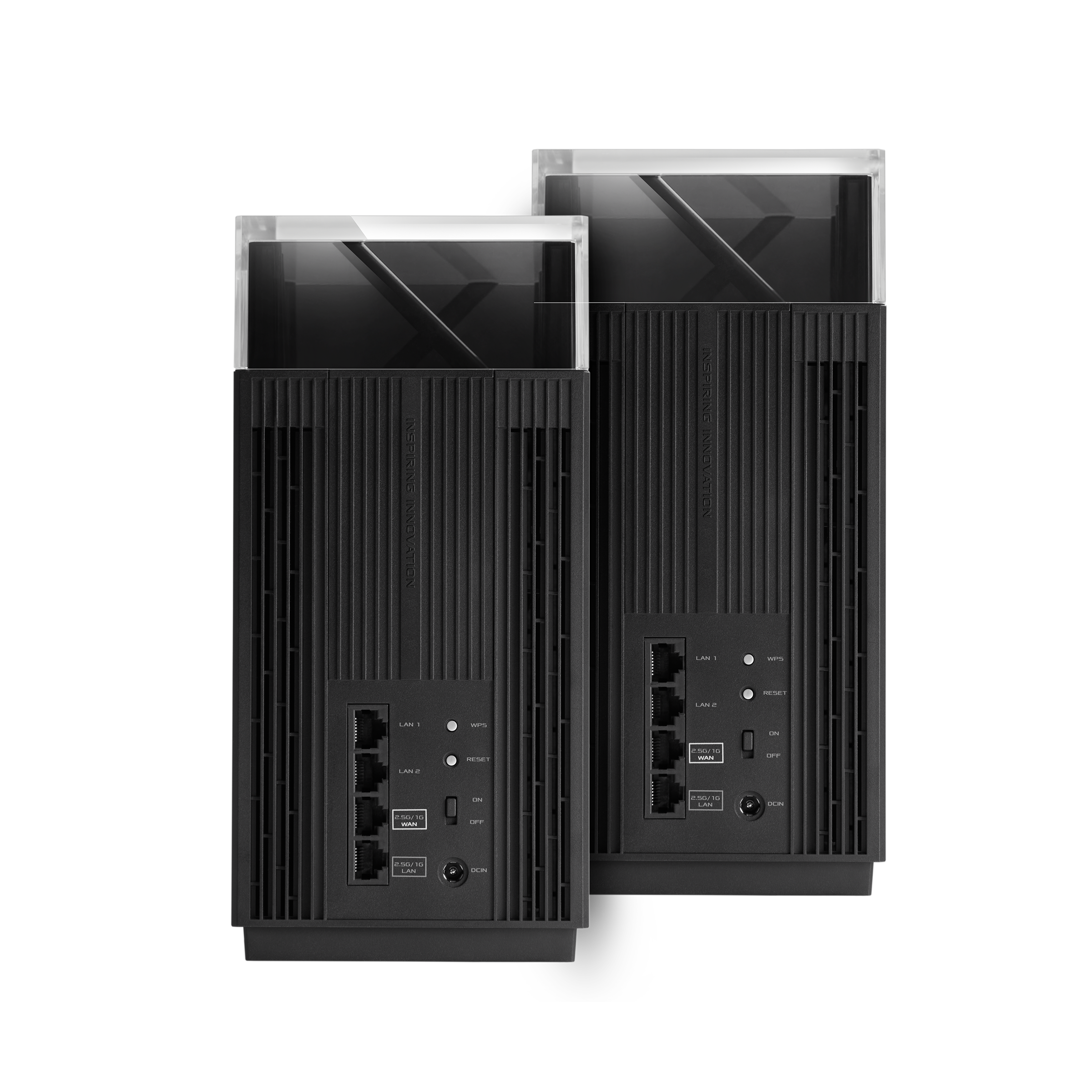 ASUS ZenWiFi Pro ET12 AXE11000 三頻 WiFi 6E Mesh WiFi System 網狀路由器 黑色