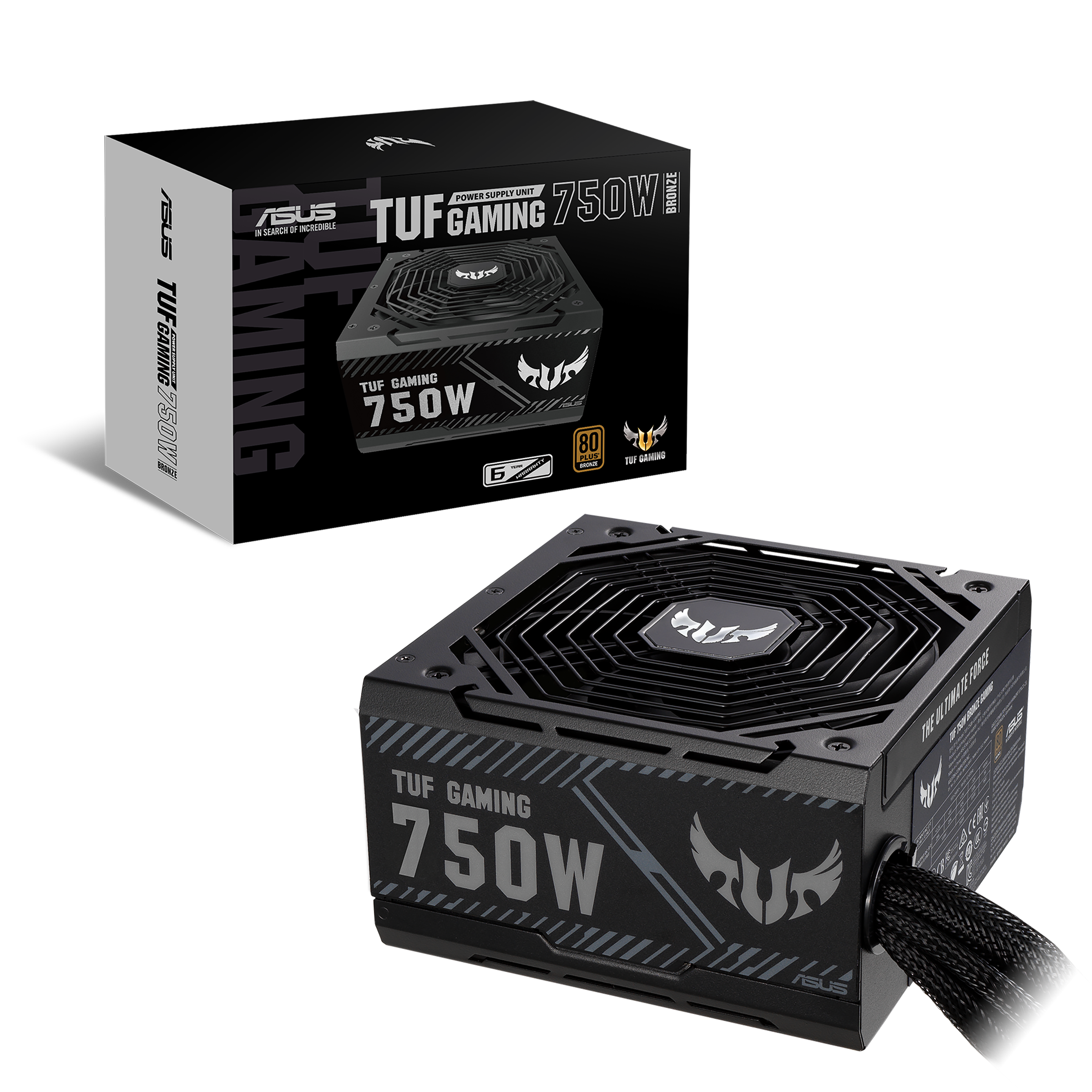 ASUS TUF Gaming 750W Bronze 80PLUS 铜牌主机电源