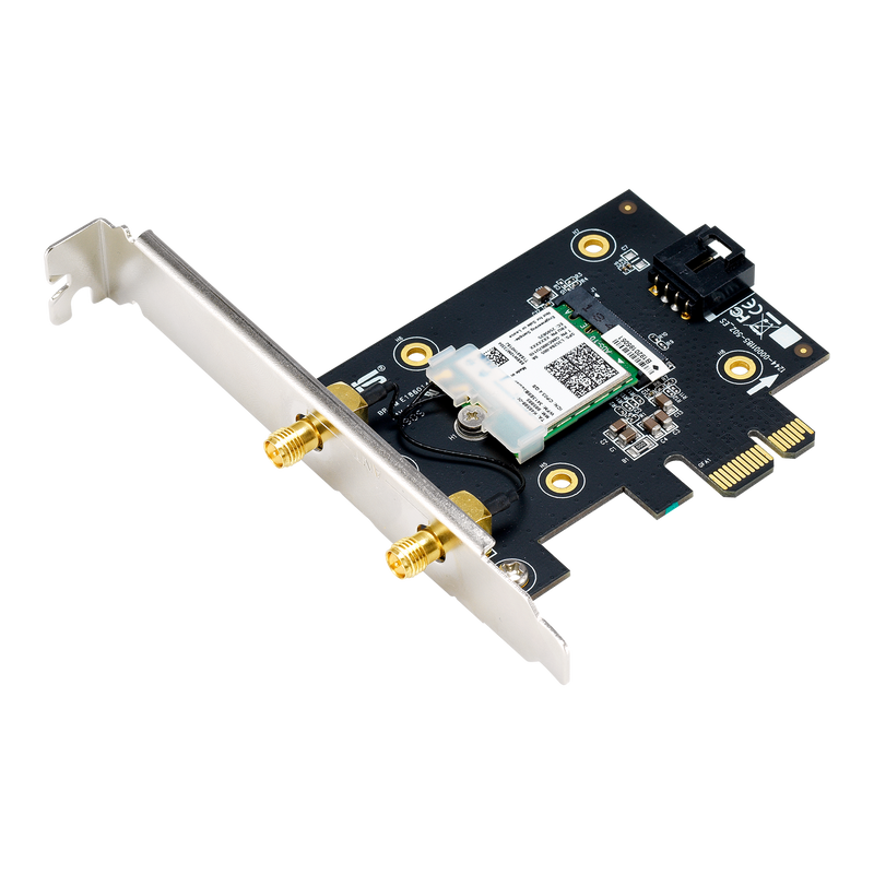 ASUS PCE-AX3000 Dual Band Wi-Fi 6 + Bluetooth 5.0 砌機無線網路及藍芽天線