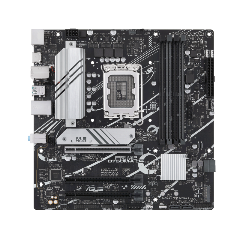 ASUS 華碩 PRIME B760M-A D4 Micro-ATX 主機板 (DDR4)