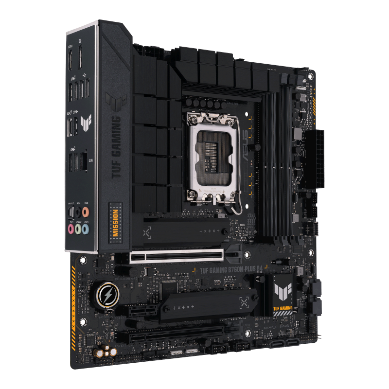 ASUS 华硕TUF GAMING B760M-PLUS D4 Micro-ATX 主机板DDR4