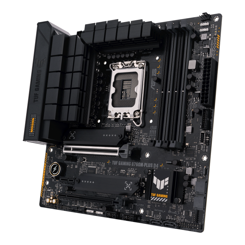 ASUS 華碩 TUF GAMING B760M-PLUS D4 Micro-ATX 主機板 (DDR4)