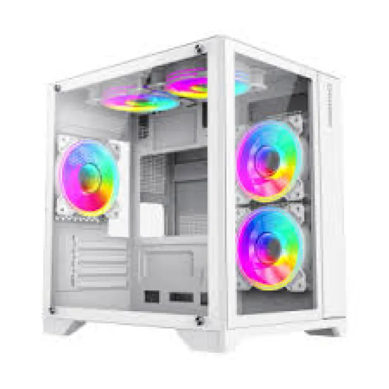 [附送三把風扇] GAMEMAX Infinity Mini MATX機箱 - 白色 - MATX 機箱 - 機箱 - 電腦組件 - 環球電腦 ...
