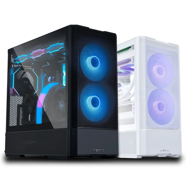 Lian Li 聯力 LANCOOL 207 MESH RGB TYPE C M-ATX Mid-Tower 機箱 - 白色