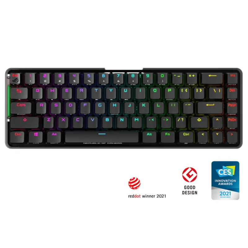 ASUS ROG FALCHION NX (68鍵) RGB 無線機械鍵盤 - 茶軸