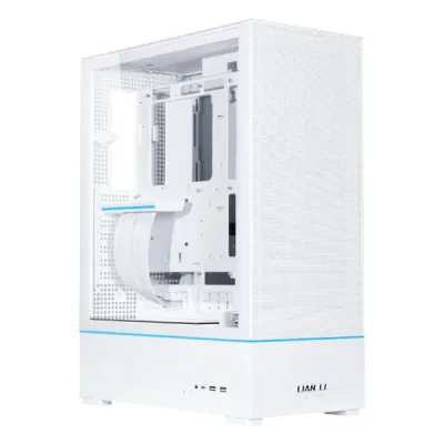 Lian Li 聯力 SUP01 W/PCIE4.0 Riser Cable ATX Mid Tower 機箱 - 白色