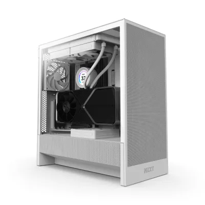 NZXT H5 FLOW (2024) Mid-Tower ATX Case 機箱 - 白色