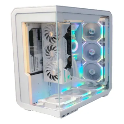 SSUPD XHUTTLE ATX Case 機箱 可垂直或水平放置 - 白色