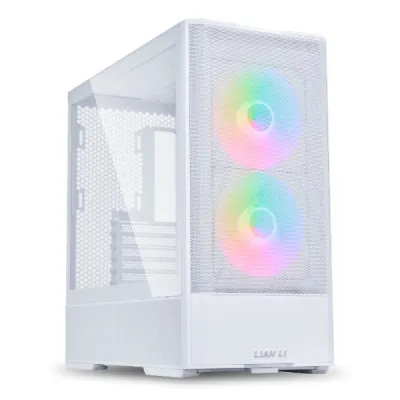 Lian Li 聯力 LANCOOL 207 MESH RGB TYPE C M-ATX Mid-Tower 機箱 - 白色