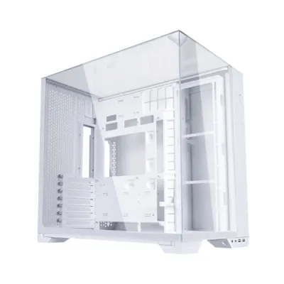 Lian Li 聯力 O11 VISION COMPACT GLASS OR MESH E-ATX Mid Tower 機箱 - 白色