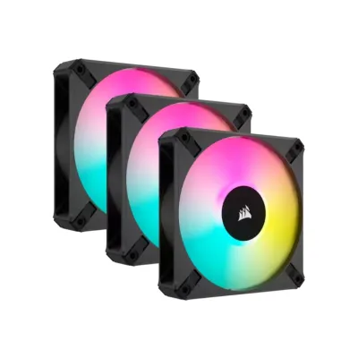 Corsair iCUE AF140 ELITE RGB 140mm 風扇 - 黑色 / Triple Pack 三件