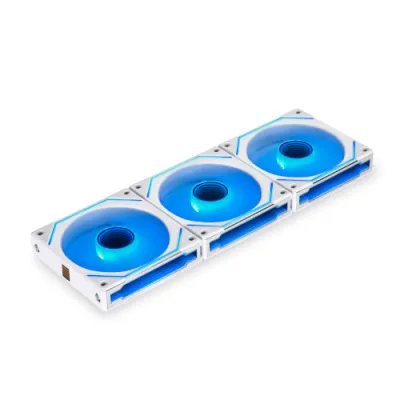 LIAN LI UNI FAN SL INFINITY 120 RGB 120mm 無限鏡積木風扇 - 白色 / Triple Pack 三件