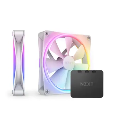 NZXT F140 RGB DUO 140mm 風扇  (Twin Pack 兩件裝) - 黑色