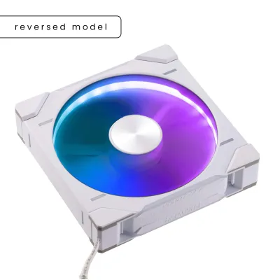 Phanteks D30-140 PWM DRGB Case Fan 機箱風扇 3年保養 反向扇葉 - 白色