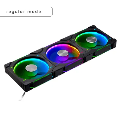 Phanteks D30-140 PWM DRGB Case Fan 機箱風扇 3年保養 - 黑色 / Triple Pack 三件