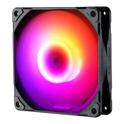 Phanteks M25-120 PWM DRGB Case Fan 機箱風扇 5年保養 - 黑色 / Triple Pack 三件