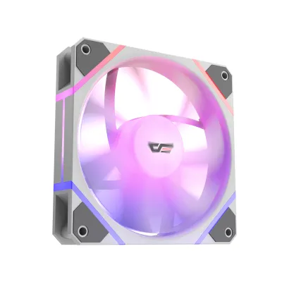 DarkFlash DM12 Pro PWM ARGB 機箱風扇 反向扇葉 - 白色 / Single Pack 單件