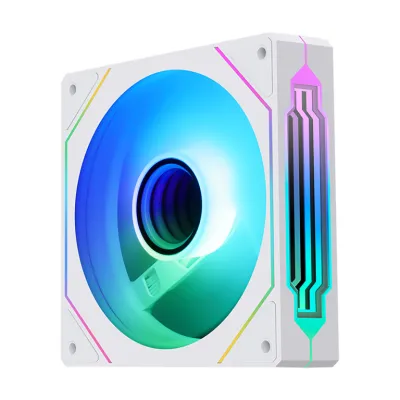 EVESKY 棱鏡4PRO 機箱風扇 120mm ARGB - 白色